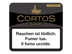 Villiger Cigarillos Cortos Sweets Filter Pack à 10 Stück