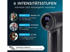 VITALmaxx Massage Pistole Mini-Gun 5-teilig