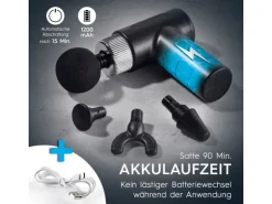 VITALmaxx Massage Pistole Mini-Gun 5-teilig