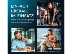 VITALmaxx Massage Pistole Mini-Gun 5-teilig