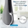 VITALmaxx Munddusche mit 8 Aufsätzen, Anthrazit