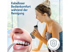 VITALmaxx Munddusche mit 8 Aufsätzen, Anthrazit