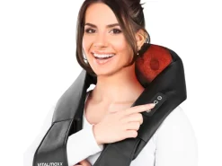 VITALmaxx Nacken-Massagekissen 12 V, Schwarz