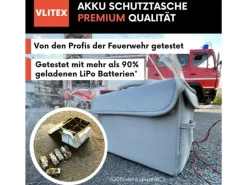 VLITEX Akku Sicherheitsbox L