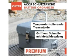 VLITEX Akku Sicherheitsbox L