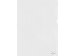 VON Sichthülle A4, genarbt, 100 Stück, Transparent