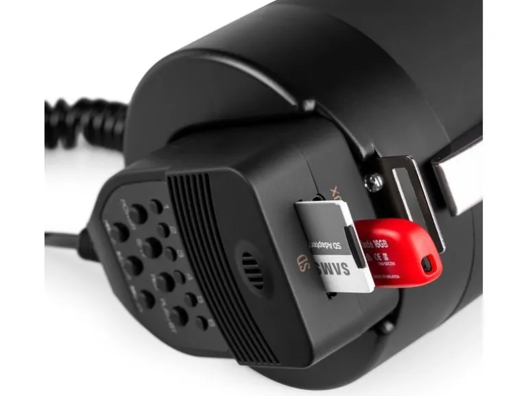 Vonyx Megaphon MEG075 75 W Bluetooth Schwarz mit Sirene