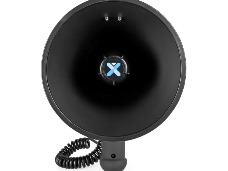 Vonyx Megaphon MEG075 75 W Bluetooth Schwarz mit Sirene