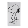 Vossen Strandtuch Snoopy Beach 100 x 180 cm Black/White