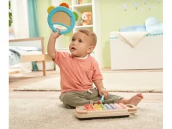 Vtech Musikspielzeug Interaktives Holz-Xylofon mit Tamburin -DE-