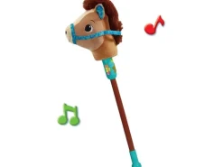Vtech Steckenpferd Galoppier-mit-mir-Pferdchen Blau/Braun