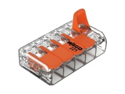 WAGO Steckklemme COMPACT 5 x 0.14-4 mm², 8 Stück