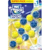 WC Frisch WC-Reiniger Einhänger Kraft-Aktiv Lemon 3 Stück