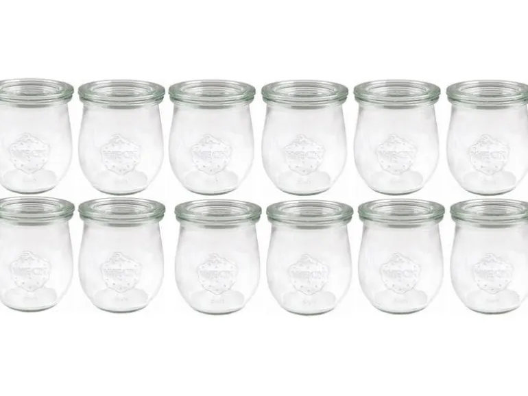 Weck Einmachglas 220 ml, 12 Stück