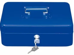 WEDO Geldkassette 5 Fächer, Blau
