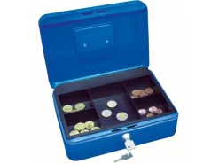 WEDO Geldkassette 5 Fächer, Blau