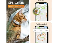 Weenect GPS-Tracker XS für Katzen, Weiss