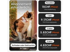 Weenect GPS-Tracker XS für Katzen, Schwarz