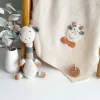 Welcomebabybox Geschenkset Lio – Decke & Giraffe
