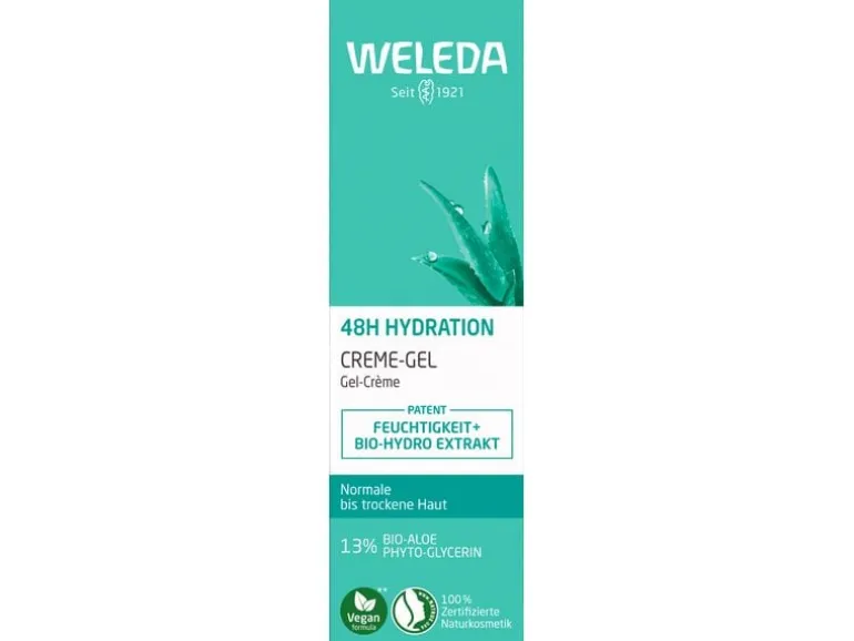 WELEDA Gesichtscrème 48 h Hydration Creme-Gel 30 ml