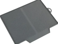 Wenko Abtropfmatte Nelia Maxi 34 x 3 x 40 cm, Grau