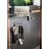 Wenko Grillzange BBQ 45 cm, Schwarz/Silber