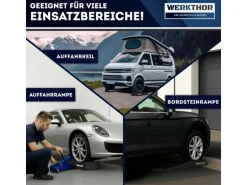 Werkthor Auffahrrampe Extraflaches Auto -2er Set 5000 kg