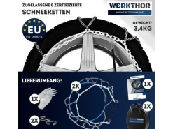 Werkthor Stahlschneekette WT 120 2er Set
