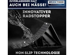 Werkthor Unterlegkeile mit Halterung 1600 kg