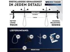 Werkthor Werkthor Motorbrücke 500 kg 500 kg