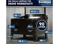 Werkthor Werkthor Sandstrahlkabine 90 Liter