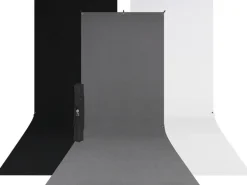 Westcott Hintergrundsystem X-Drop mit 3 Hintergründen 150 x 370 cm
