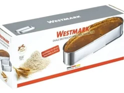 Westmark Ovale Backform, ausziehbar von 27 - 40 cm, 27 x 9.5 x 7 cm