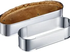 Westmark Ovale Backform, ausziehbar von 27 - 40 cm, 27 x 9.5 x 7 cm