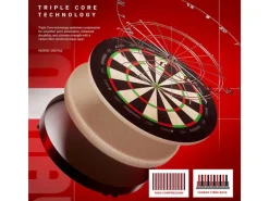 Winmau Blade-360 Sisal Stahl Carbon Mehrfarbig 45.70 cm