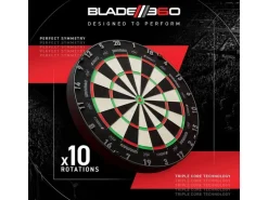 Winmau Blade-360 Sisal Stahl Carbon Mehrfarbig 45.70 cm