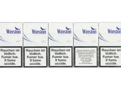 Winston Zigaretten Blue Superslim Box Stange à 10 Pack