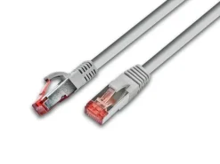 Wirewin Patchkabel RJ-45 - RJ-45, Cat 6, S/FTP, 10 m, Grau