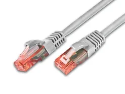 Wirewin Patchkabel RJ-45 - RJ-45, Cat 6, UTP, 5 m, Grau