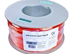 Wirewin Verlegekabel VKW SFTP K7 LSOH3 Cat 7, S/FTP, 100 m, Orange