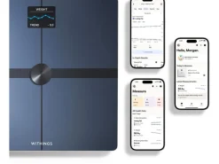 Withings Körperanalysewaage Body Smart Schwarz