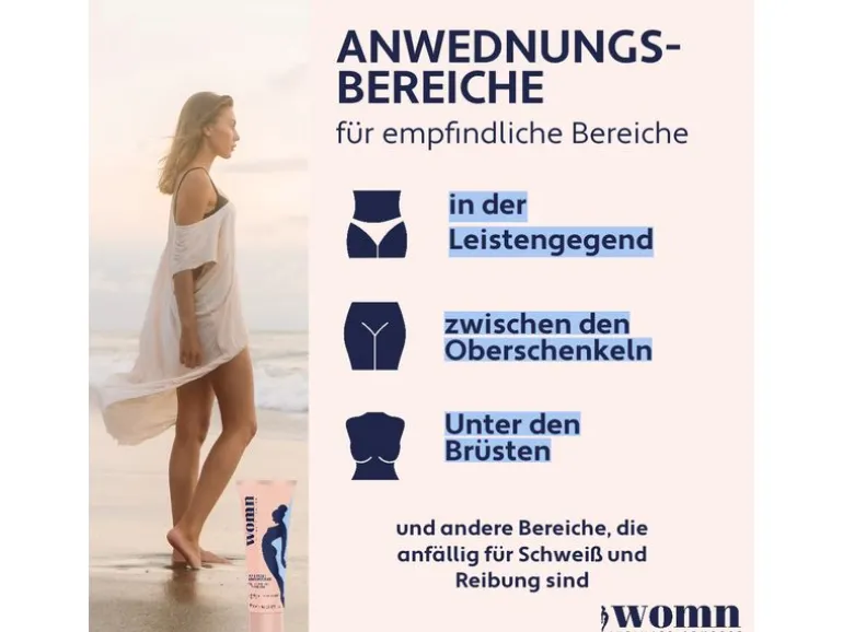 Womn Körperpuder flüssig Dry and Fresh 50 ml