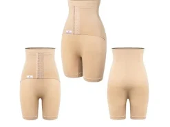 WonderMom Postpartum Belly Binder Shorts Gr. S,  Beige