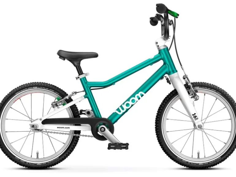 woom Kinderfahrrad GO 3, 16", metallic petrol