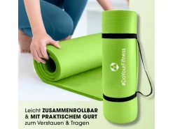 World Fitness Fitnessmatte Ashanti 190 cm x 100 cm, Grün