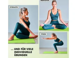 World Fitness Fitnessmatte Ashanti 190 cm x 100 cm, Grün