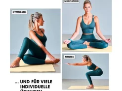 World Fitness Fitnessmatte Jivan 183 cm x 61 cm, Beige