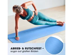 World Fitness Fitnessmatte Jivan 183 cm x 61 cm, Blau