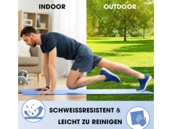 World Fitness Fitnessmatte Jivan 183 cm x 61 cm, Blau