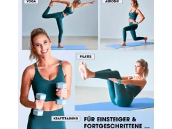 World Fitness Fitnessmatte Jivan 183 cm x 61 cm, Blau